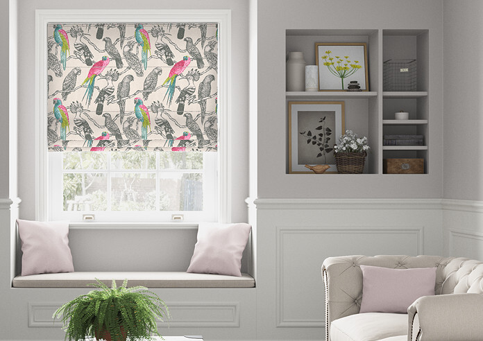 Aviary, Begonia - Twist&Fit Roman Blind - Image 3